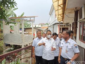 Heru Budi Tinjau Stasiun Pompa Waduk Pluit-Kali Pulo Jati Padang