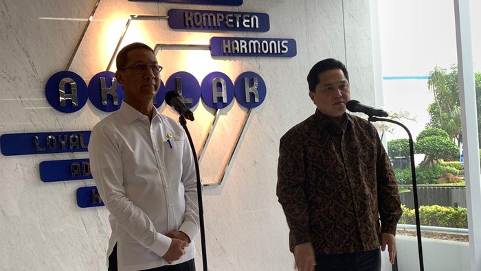 PJ Gubernur Jakarta Heru Budi Hartono Datangi Kementerian BUMN