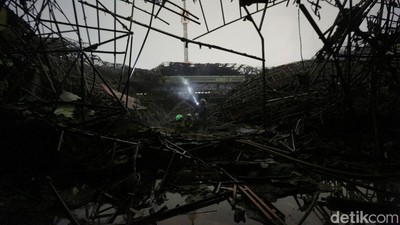 Terkini! Foto-foto Masjid JIC Usai Kebakaran