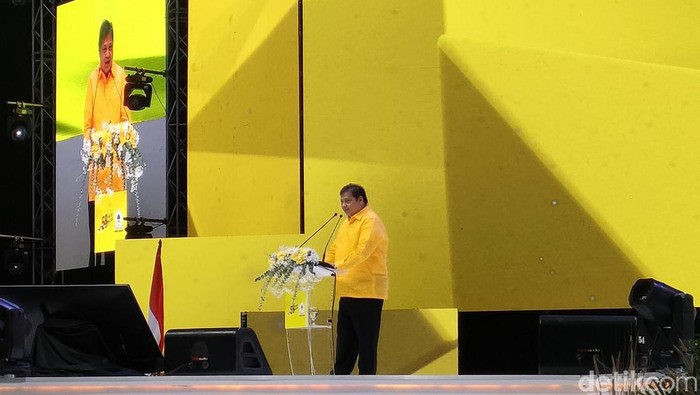 Airlangga Hartarto dalam acara 