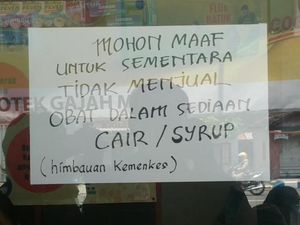 Obat Sirup Anak Dilarang, Tablet Kunyah Jadi Buruan Emak-emak