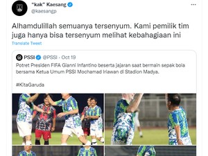 Bikin Ngakak! Aneka Meme Tanggapi Cuitan Kaesang soal Fun Football FIFA-PSSI