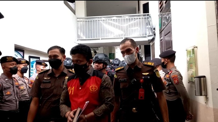 Ferdy Sambo usai sidang lanjutan di PN Jaksel (Anggi-detikcom)