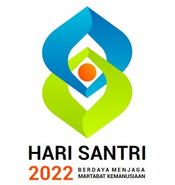 Filosofi logo Hari Santri 2022.