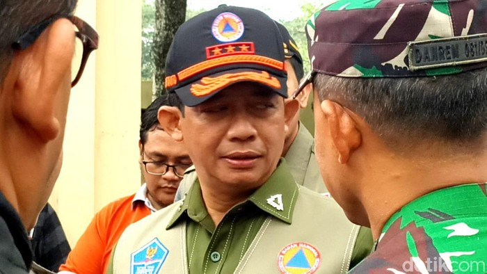 Foto: Kepala BNPB Letjen Suharyanto saat di Trenggalek