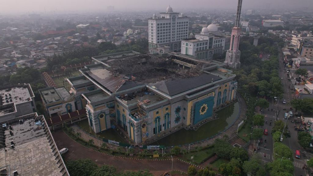 5 Fakta Anggaran Miliaran Renovasi Masjid JIC Usai Kebakaran