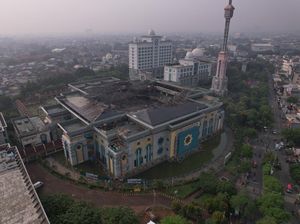 Masjid JIC Terbakar, Kegiatan Ibadah Dipindahkan ke Convention Hall