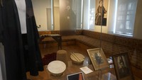 Di dalam museum, terdapat ruangan-ruangan mengajar Darwis, atau pemimpin tarekat untuk mengaji bersama murid-muridnya. Ruangan ini sengaja dibuat seperti aslinya. Alat-alatnya pun asli. (Wahyu Setyo/detikTravel)