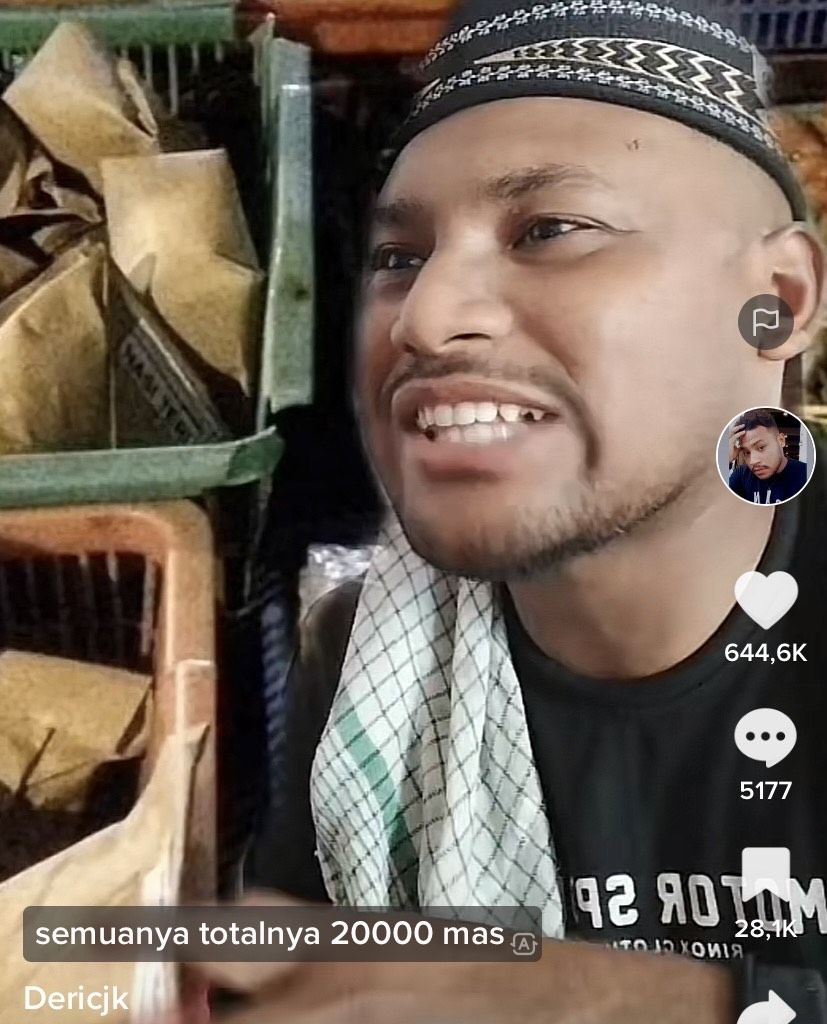 TikToker asal Papua membagikan pengalamannya makan di angkringan dengan harga Rp 20.000 yang membuatnya tercengang.