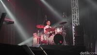 Kare Wanscher (drum)/Foto: Suki/detikJatim
