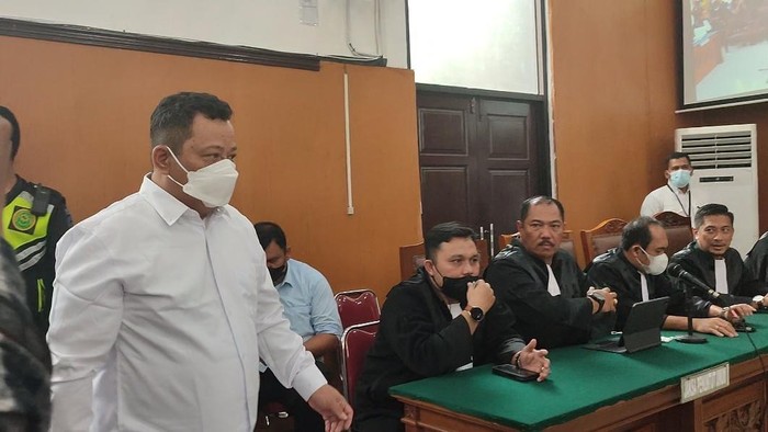 Kuat Maruf saat hadiri sidang lanjutan pembunuhan Yosua (Wilda-detikcom)