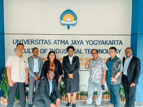 Kunjungan Delegasi Zimbabwe ke Universitas Atma Jaya Yogyakarta (UAJY), Rabu (19/10/2022).