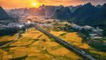 Lanskap Persawahan di China Ini Bikin Terkesima