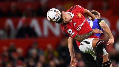 Foto: Tukang Jagal MU Bikin Harry Kane Mati Kutu