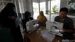 Antusias Emak-emak Ikut Pelatihan Kerajinan Tangan Kain Perca