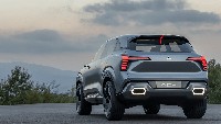 Buntut belakang Mitsubishi XFC yang terlihat sporty. Desain lampu belakangnya juga terlihat seperti boomerang. Foto: Dok. Mitsubishi