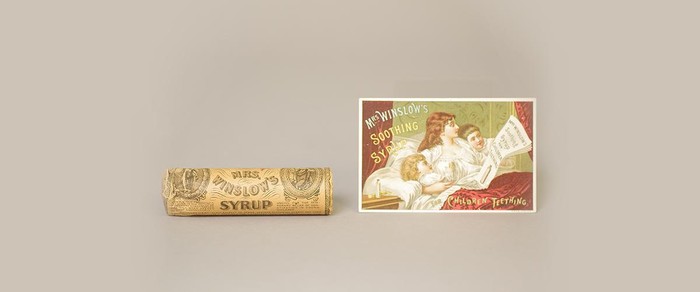 Mrs. Winslows Soothing Syrup, obat sirup di akhir 1800-an yang menimbulkan korban jiwa.