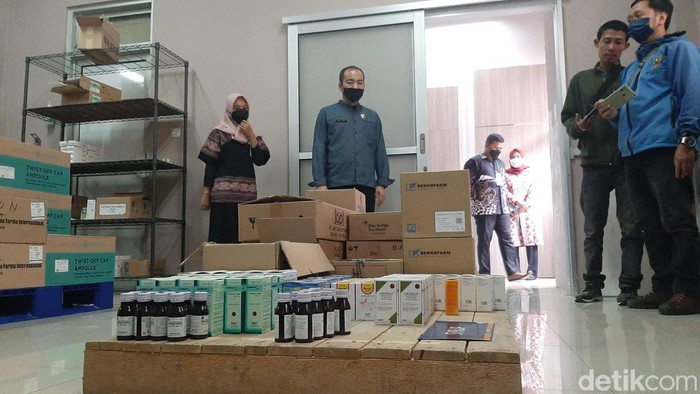 Obat sirup dipisahkan di RSUD SMC Tasikmalaya
