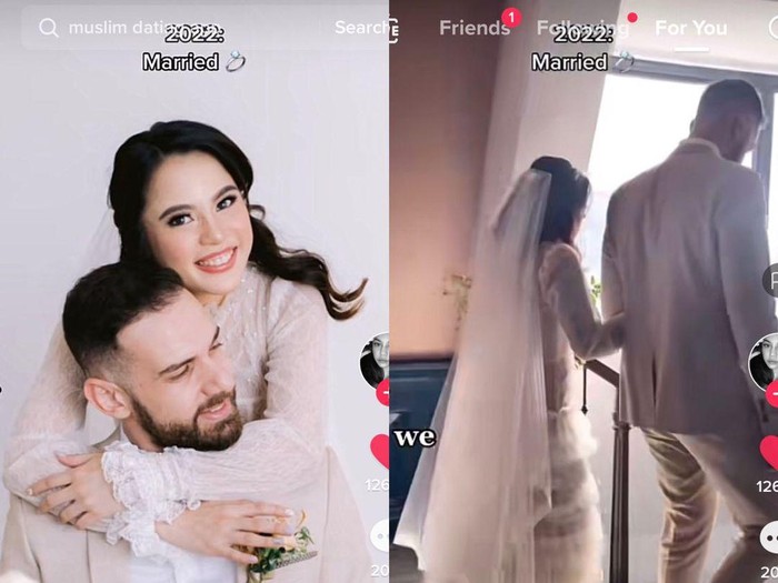 Pasangan beda negara viral di media sosial. Pasangan beda negara viral di media sosial.