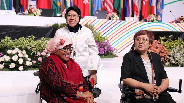 Pemerintah Indonesia memastikan komitmen memenuhi hak penyandang disabilitas dalam pertemuan tingkat tinggi Asia-Pasifik untuk penyandang disabilitas. (dok Kemensos)