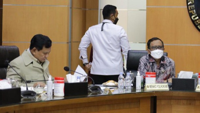 Prabowo Subianto dan Mahfud Md (dok. istimewa).