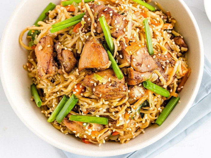 Resep Mie Goreng Ayam Wijen