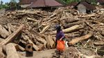 Suasana Terkini Usai Banjir Bandang di Jembrana Bali