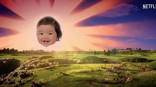 Serial reboot Teletubbies yang tayang di Netflix.