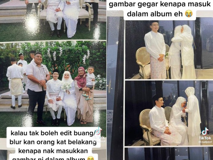 Unggahan pengantin wanita yang tak puas dengan hasil fotografer viral di media sosial. Unggahan pengantin wanita yang tak puas dengan hasil fotografer viral di media sosial.