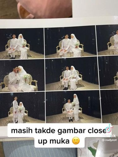 Unggahan pengantin wanita yang tak puas dengan hasil fotografer viral di media sosial.