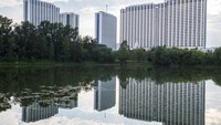 Diposisi ke-6 dipegang oleh Hotel Izmailovo yang berlokasi di Moscow, Rusia. Hotel dengan empat bangunan ini memiliki 5.000 kamar lho. Getty Images
