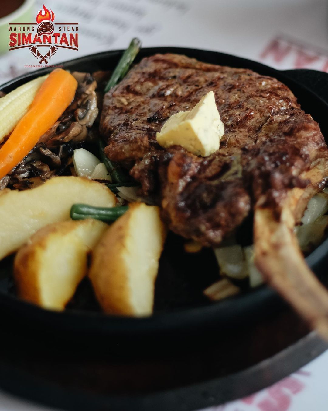 Beefsteak Kaki Lima di Bandung