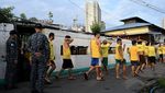 Begini Momen Sidak di Penjara Paling Sesak Filipina