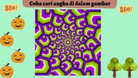 Coba cari angka di dalam gambar ini. (Foto: Irene Putri Wibowo/detikHealth)