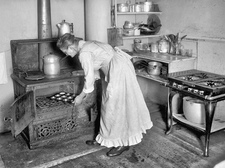 10 Potret Dapur Kuno di Abad Ke-19, Sederhana dan Klasik