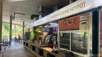 Nama Satay by The Bay, diambil dari banyaknya penjual makanan lokal yang ada di tempat ini. Terutama penjual hidangan danging panggang, seperti aneka sate khas Singapura, sampai BBQ grill yang enak.