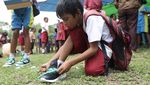 Donasi Seribu Sepatu untuk Anak Indonesia