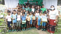 Pendistribusian donasi sepatu dilakukan lewat Yayasan Cahaya Padang Bulan, Istana Belajar Anak Banten (ISBANBAN), dan Gerakan Sedekah Sepatu. Selain donasi 1.000 sepatu, Nestlé MILO juga menunjukkan komitmen untuk mengajak masyarakat Indonesia untuk Terus Aktif, Terus Belajar melalui berbagai kegiatan olahraga.