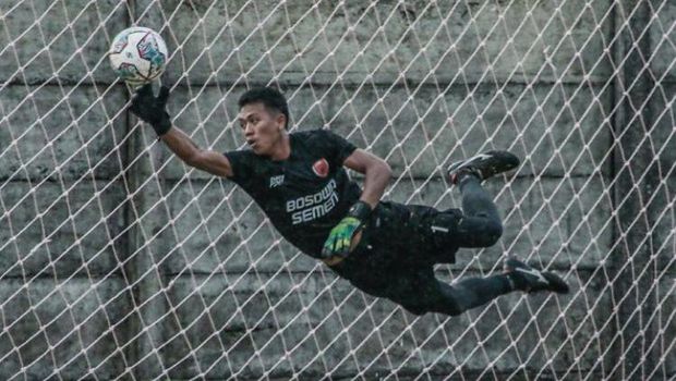 Kiper PSM Makassar M Ardiansyah rutin gym selama libur latihan