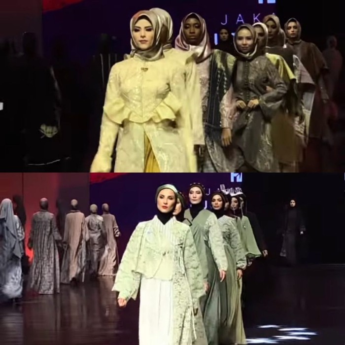 Kontestan Miss Grand International 2022 2022 tampil berhijab di gelaran Jakarta Muslim Fashion Week (JMFW) 2023, di Indonesia Convention Exhibition (ICE) BSD, Tangerang, Banten di sela gelaran Trade Expo Indonesia (TEI). Kontestan Miss Grand International 2022 2022 tampil berhijab di gelaran Jakarta Muslim Fashion Week (JMFW) 2023, di Indonesia Convention Exhibition (ICE) BSD, Tangerang, Banten di sela gelaran Trade Expo Indonesia (TEI).