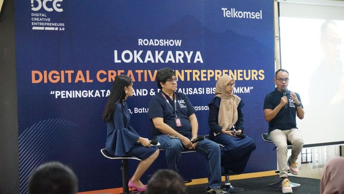 Lokakarya DCE yang digelar Telkomsel di Makassar