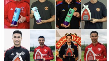 Tolong hormati dia. Ronaldo lebih MU daripada Ten Hag sampai kapan pun, tulis akun ini. Foto: Twitter