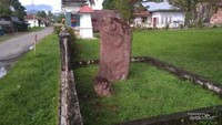 Salah satu Menhir dengan motif yang indah.