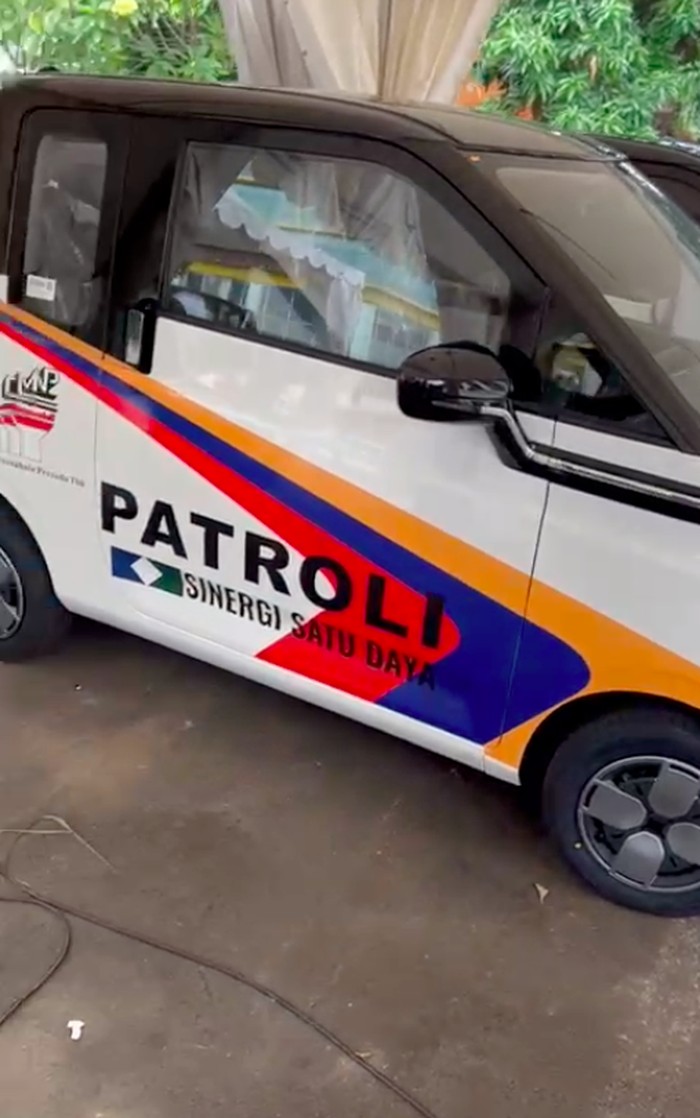 Mobil Listrik Wuling Air ev Jadi Mobil Patroli Jalan Tol