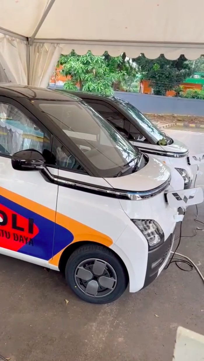 Mobil Listrik Wuling Air ev Jadi Mobil Patroli Jalan Tol