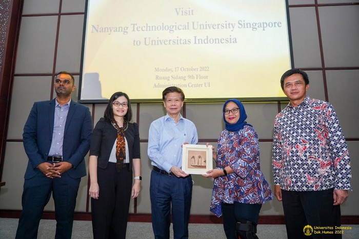 Nanyang Technological University Singapura bangun kerja sama dengan PTN di Indonesia
