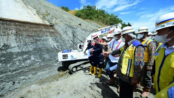 Potret Proyek Bendungan Rukoh di Aceh, Rampung 2023 Pembangunan Bendungan Rukoh di Kabupaten Pidie, Aceh ditargetkan rampung pada 2023. Bendungan ini untuk pengairan lahan irigasi dan pengendaliam banjir.