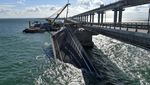 Rusia Mulai Bongkar Jembatan Krimea Usai Hancur Dibom