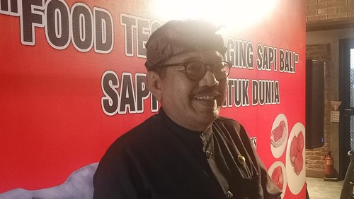 Wakil Gubernur Bali Tjokorda Oka Artha Ardhana Sukawati ketika ditemui di Jimbaran, Badung, Bali, Kamis (20/10/2022) malam.