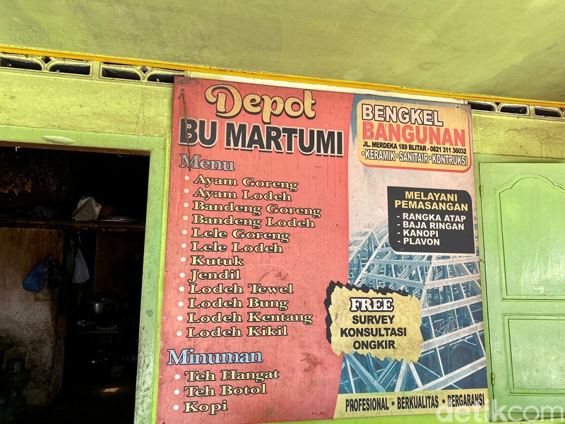 62 Tahun Warung Martumi Sajikan Lodeh Tewel dan Ayam Kampung Sedap